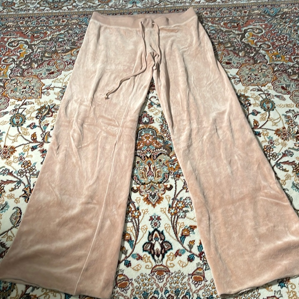 Juicy Couture Light Brown Petite Pants cut off Flare